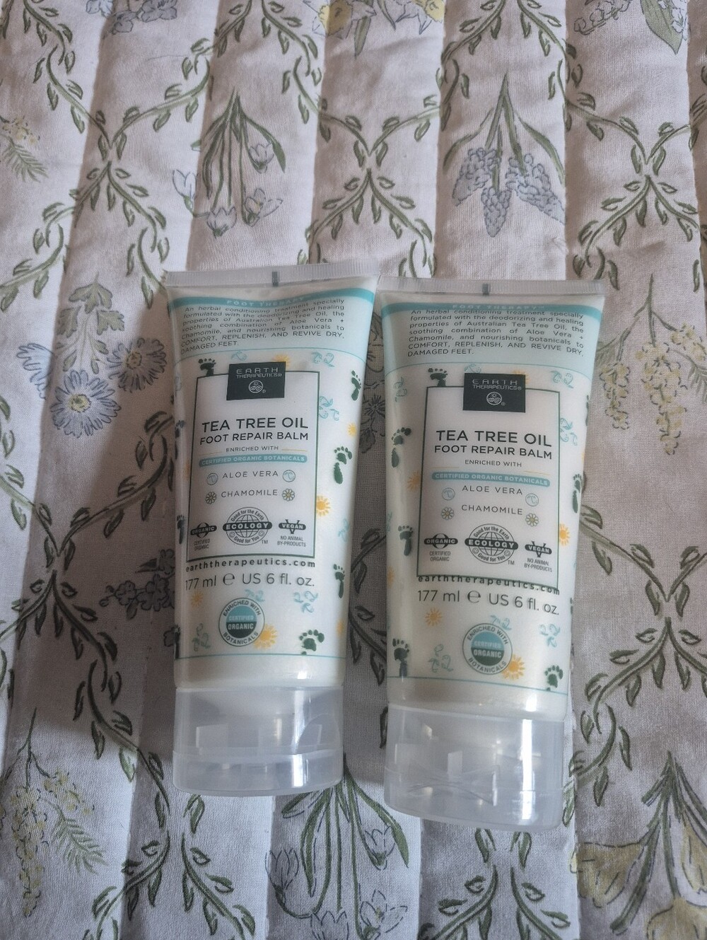 Tea Tree Oil Foot Repair Balm - White -